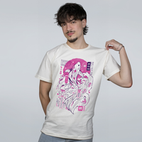 CAMISETA OFF WHITE - TOKYO KOI FISH