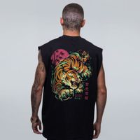 REGATA OVERSIZED PRETA - TOKYO TIGER