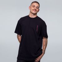 CAMISETA OVERSIZED PRETA - TOKYO TIGER