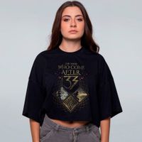 CROPPED OVERSIZED PRETO - CALIR OBSCUR
