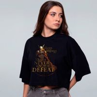 CROPPED OVERSIZED PRETO - MALENIA