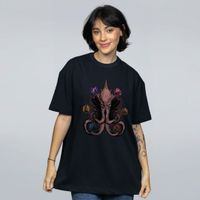 CAMISETA OVERSIZED PRETA - MINDFLAYER