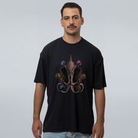 CAMISETA OVERSIZED PRETA - MINDFLAYER