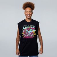 REGATA OVERSIZED PRETA - ALQUIMISTA HEHE FRENTE