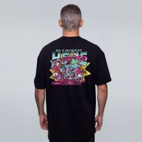 CAMISETA OVERSIZED PRETA - ALQUIMISTA HEHE