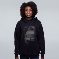 MOLETOM PRETO - KARAVAN OUTLINE