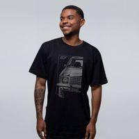 CAMISETA PRETA - KARAVAN OUTLINE