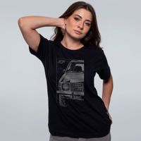 CAMISETA PRETA - KARAVAN OUTLINE