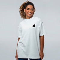 CAMISETA OVERSIZED OFF WHITE - GOAT SINISTRO