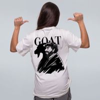 CAMISETA OFF WHITE - GOAT SINISTRO