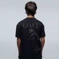 CAMISETA OVERSIZED PRETA - GOAT SINISTRO