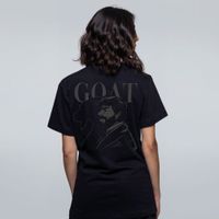 CAMISETA PRETA - GOAT SINISTRO