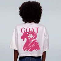 CROPPED OVERSIZED OFF WHITE - GOAT ROSA