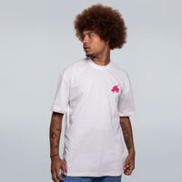 CAMISETA OVERSIZED OFF WHITE - GOAT ROSA