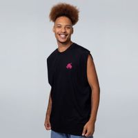 REGATA OVERSIZED PRETA - GOAT ROSA