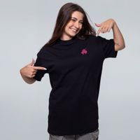 CAMISETA OVERSIZED PRETA - GOAT ROSA