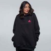MOLETOM PRETO - GOAT ROSA