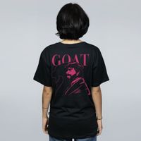 CAMISETA PRETA - GOAT ROSA