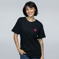 CAMISETA PRETA - GOAT ROSA