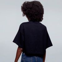 CROPPED OVERSIZED PRETO - INTUIÇÃO OU TRAUMA