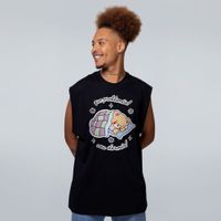 REGATA OVERSIZED PRETA - QUE PROBLEMÃO