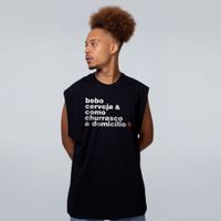 REGATA OVERSIZED PRETA - A DOMICÍLIO