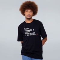 CAMISETA PRETA - A DOMICÍLIO