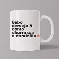 CANECA BRANCA - A DOMICÍLIO