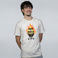 CAMISETA OFF WHITE - MADE IN BRASA