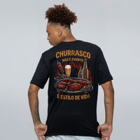 CAMISETA PRETA - ESTILO DE VIDA