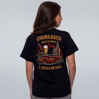 CAMISETA PRETA - ESTILO DE VIDA