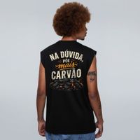 REGATA OVERSIZED PRETA - PÕE MAIS CARVÃO