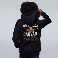 MOLETOM PRETO - PÕE MAIS CARVÃO