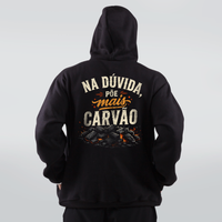 MOLETOM PRETO - PÕE MAIS CARVÃO