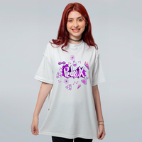 CAMISETA OVERSIZED OFF WHITE - PEDRUX LOGO