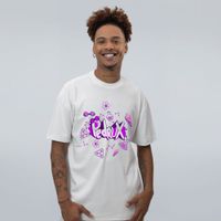 CAMISETA OVERSIZED OFF WHITE - PEDRUX LOGO