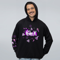 MOLETOM PRETO - PEDRUX LOGO
