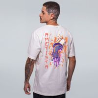 CAMISETA OFF WHITE - AMETISTA PET BOLSO