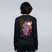 MANGA LONGA PRETA - AMETISTA PET BOLSO