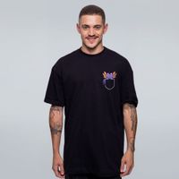 CAMISETA OVERSIZED PRETA - AMETISTA PET BOLSO