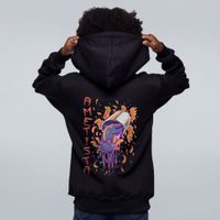 MOLETOM PRETO - AMETISTA PET BOLSO