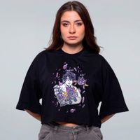 CROPPED OVERSIZED PRETO - PEDRUX PET