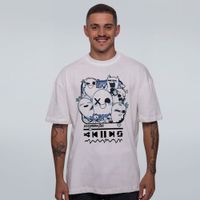 CAMISETA OVERSIZED OFF WHITE - ASSOMBRAÇÕES