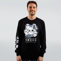 MANGA LONGA PRETA - ASSOMBRAÇÕES