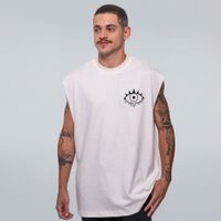 REGATA OVERSIZED OFF WHITE - ROSTOS E PEDAÇOS