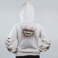 MOLETOM OFF WHITE - ROSTOS E PEDAÇOS