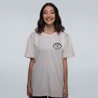 CAMISETA OFF WHITE - ROSTOS E PEDAÇOS