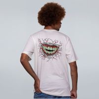 CAMISETA OFF WHITE - ROSTOS E PEDAÇOS