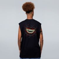 REGATA OVERSIZED PRETA - ROSTOS E PEDAÇOS