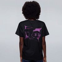 CAMISETA PRETA - CLOVER E CLAUS